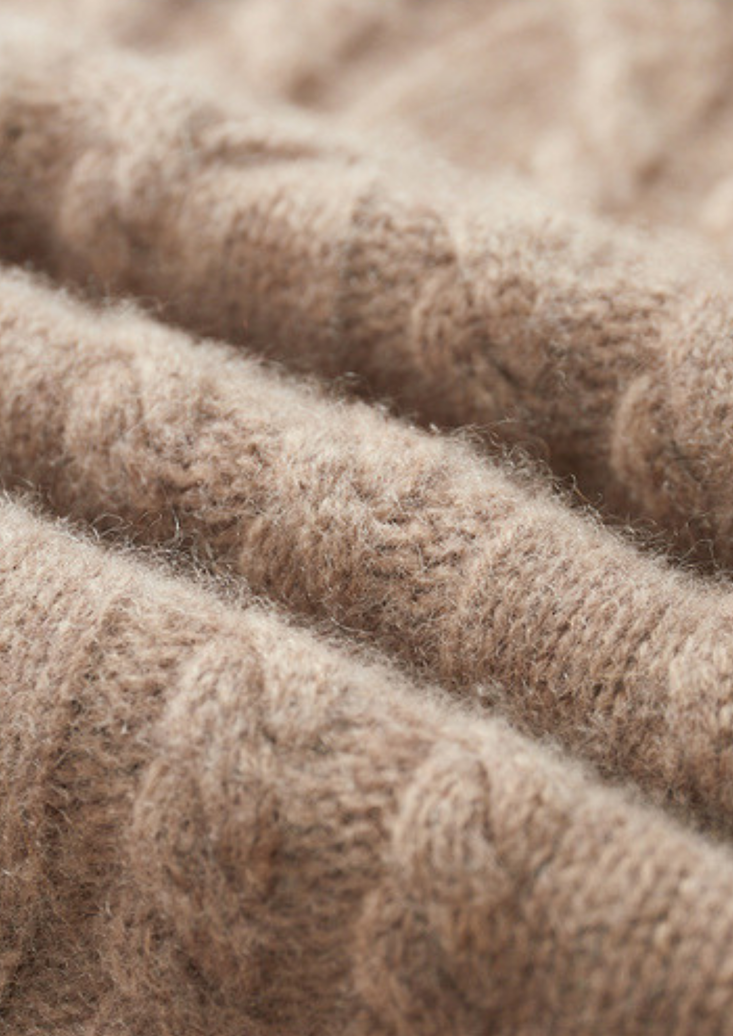 Camisola meio fecho em 100% Caxemira