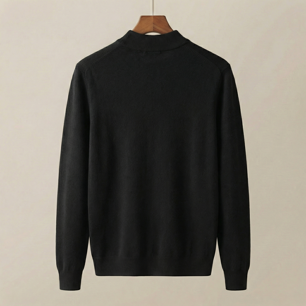 Gola Alta em Lã e Caxemira