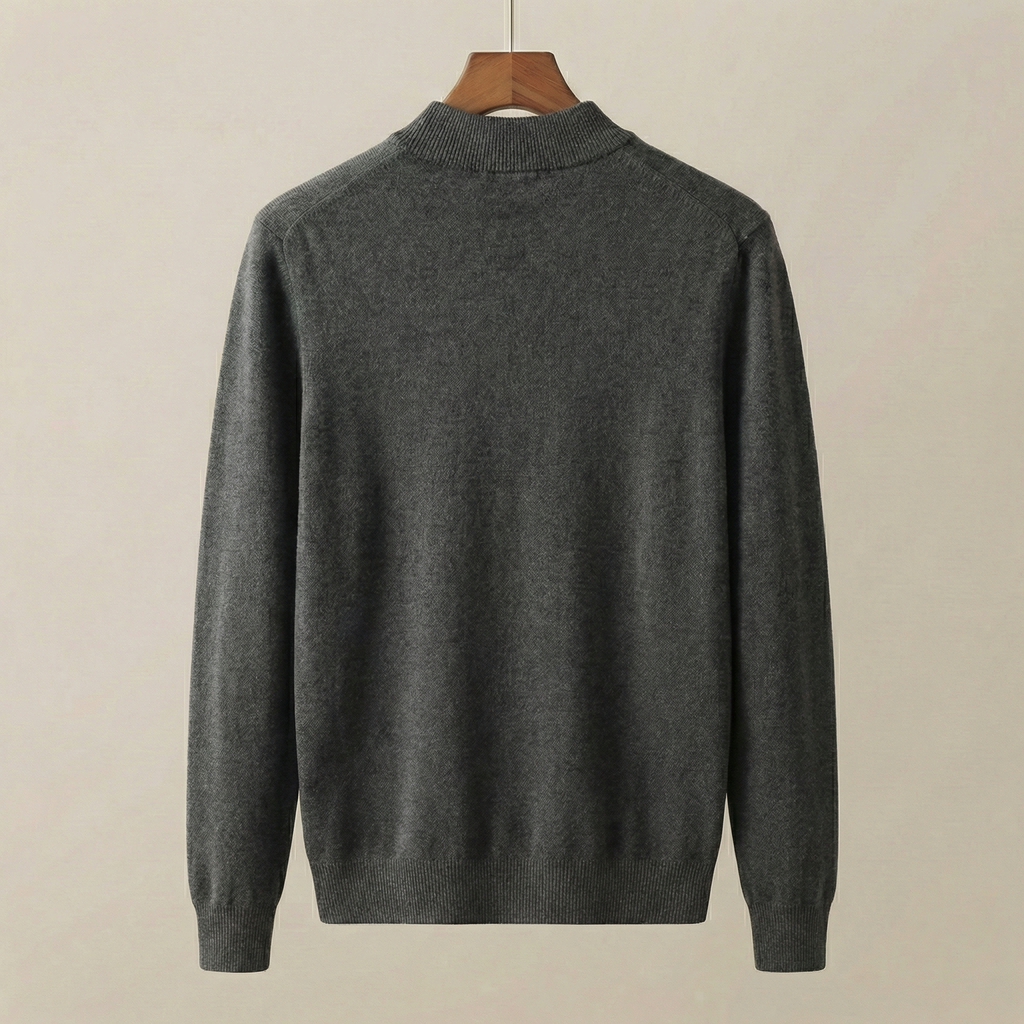 Gola Alta em Lã e Caxemira