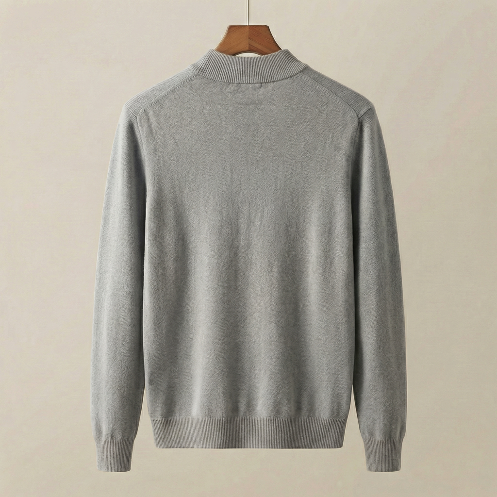 Gola Alta em Lã e Caxemira