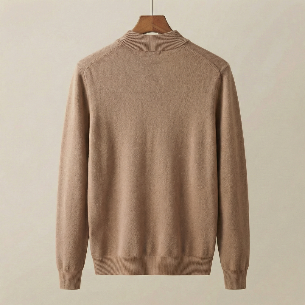 Gola Alta em Lã e Caxemira